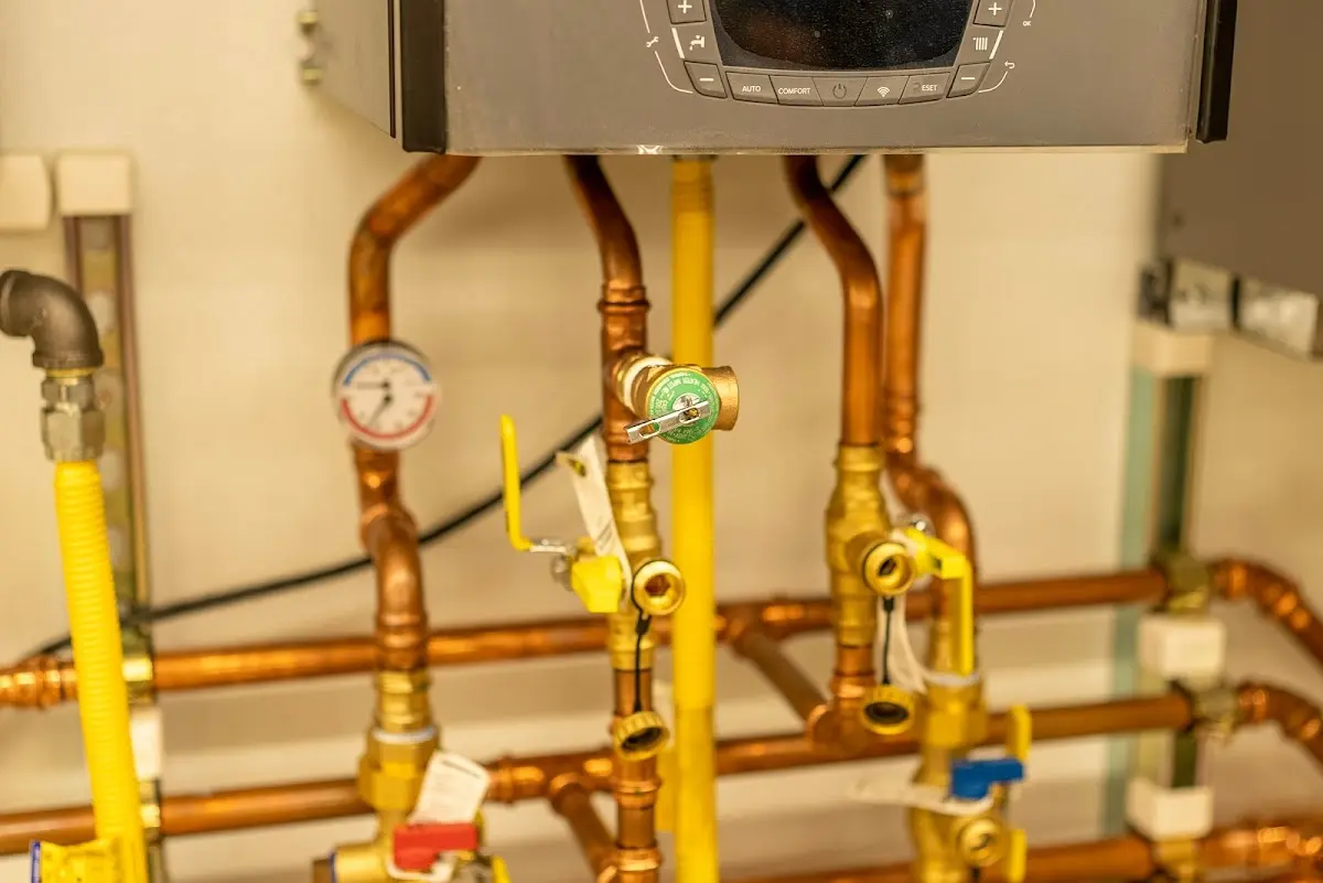 Licensed technician providing Water Heater Installation for a homeowner in Argyle